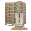 BADGER Holzpellets – Palette mit 65 Säcken à 15 kg